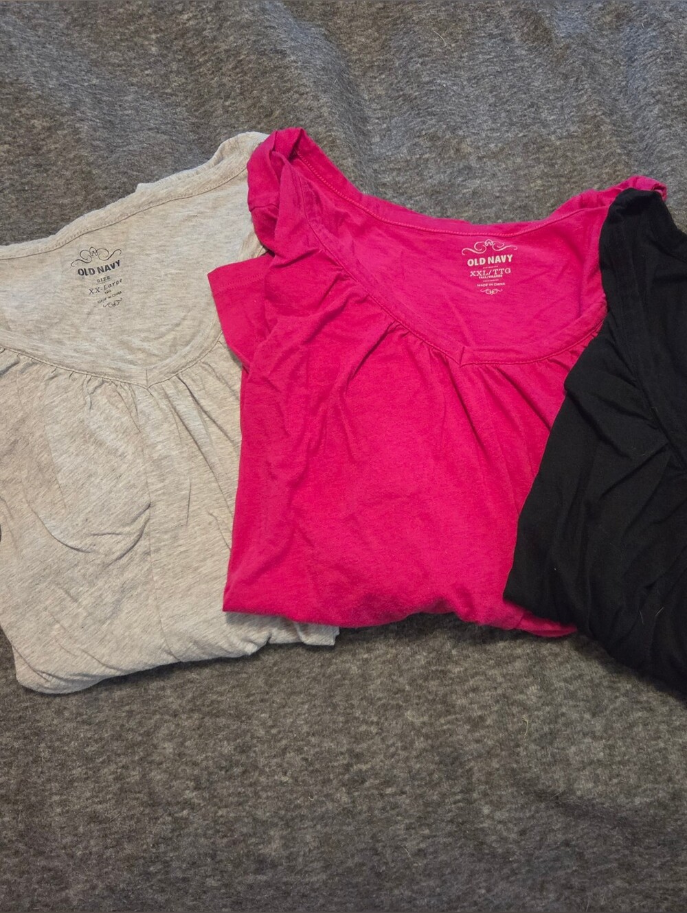 Old Navy XXL Tops 2 Long Sleeve 1 Short Sleeve